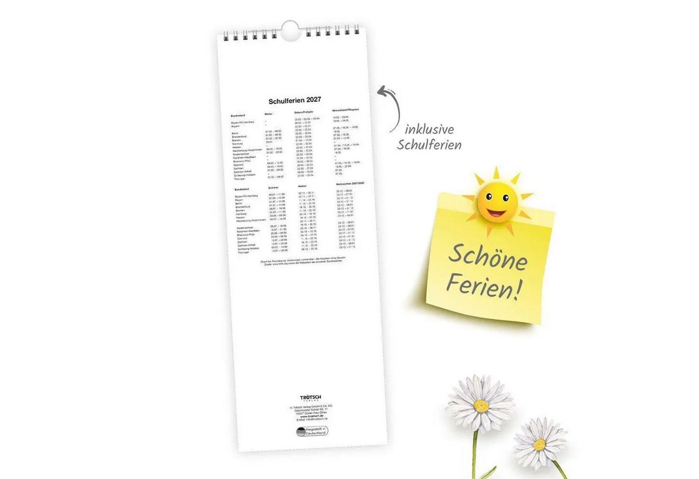 Trötsch Verlag Wandkalender TRÖTSCH - Maxi-Streifenkalender Landliebe 2027 Bild 2