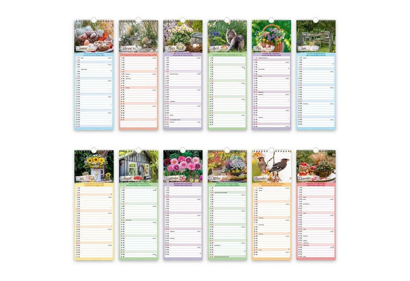 Trötsch Verlag Wandkalender TRÖTSCH - Maxi-Streifenkalender Landliebe 2027 Bild 3