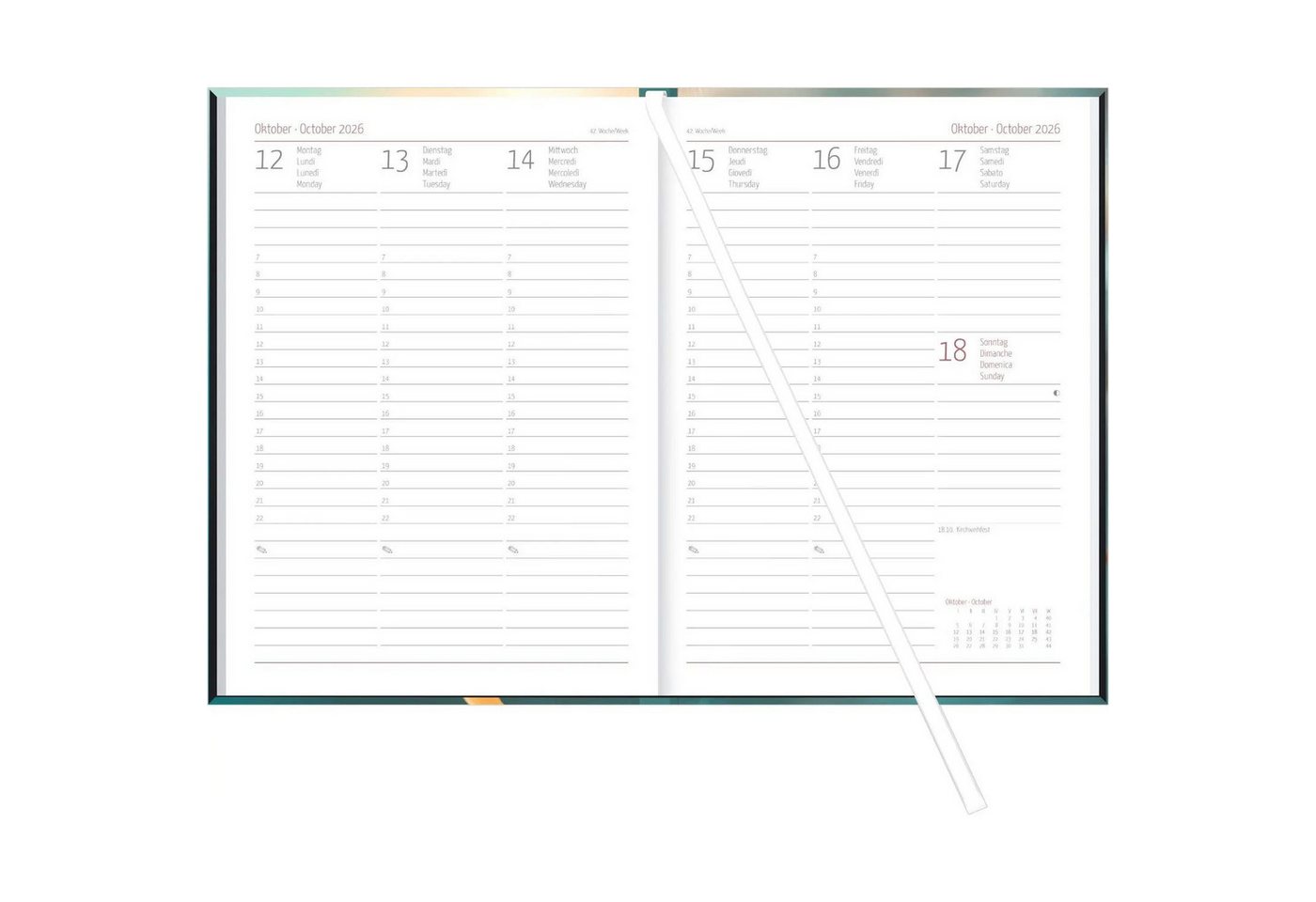 Lehrerkalender Campustimer Blowballs 2027 Bild 2