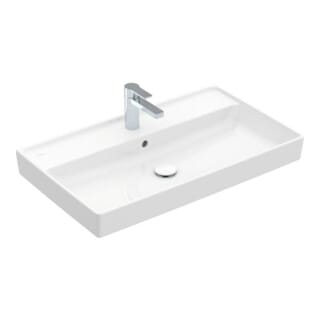 Villeroy & Boch Collaro Schrankwaschtisch, 1 Hahnloch, mit