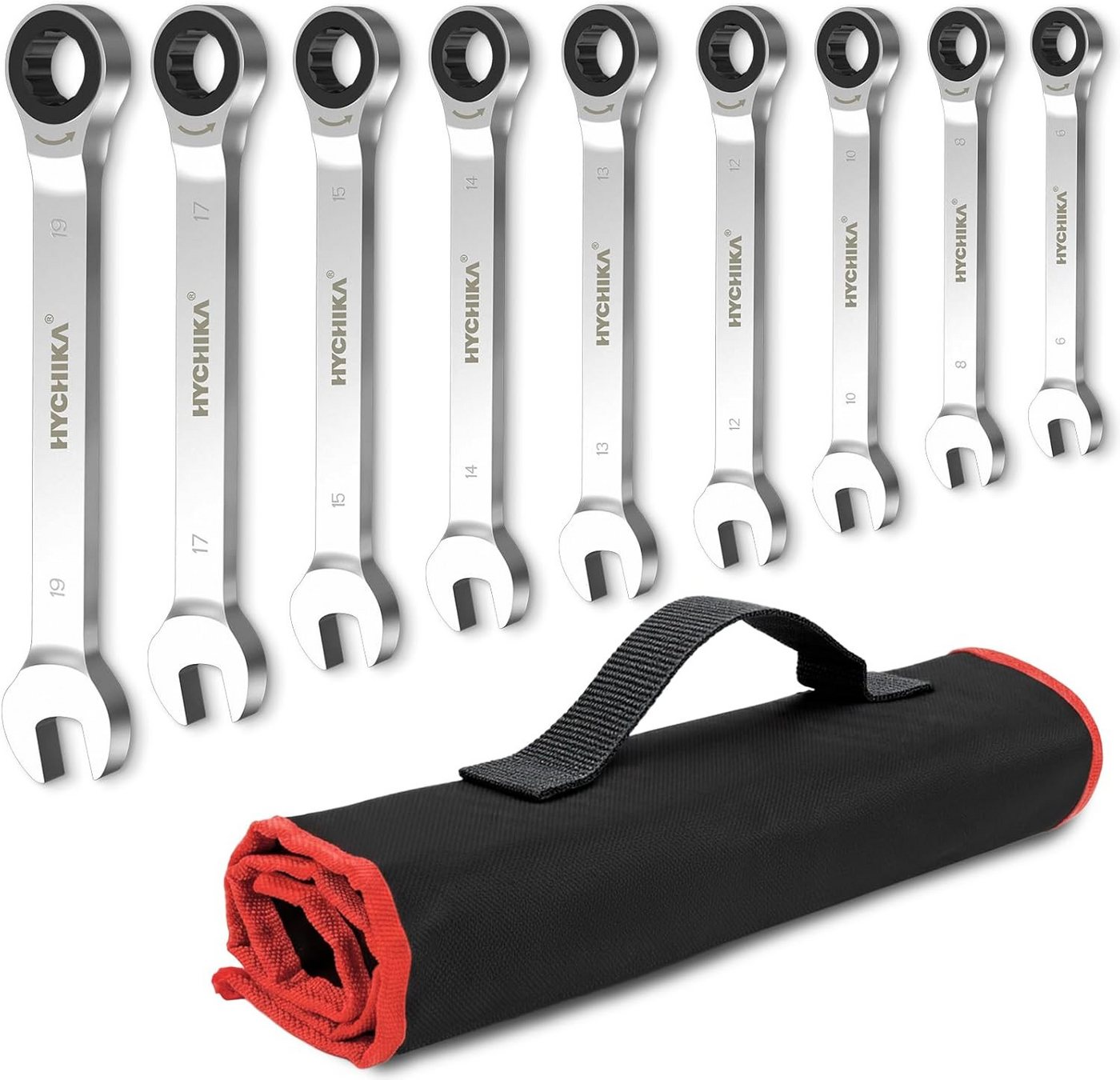 HYCHIKA Ratschenringschlüssel HYCHIKA Ratchet Wrench Set Bild 2