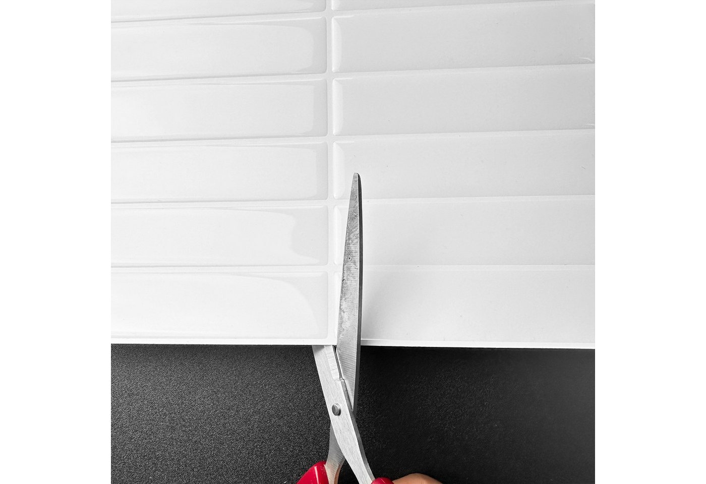 Coonoor Fliesenaufkleber 3d Wandpaneele Klebefliesen Küchenrückwand Metro Fliese (10 St), Wandfliesen Selbstklebend Bad Küche 10-Stück, (25,4 x 25,4 cm) Bild 2