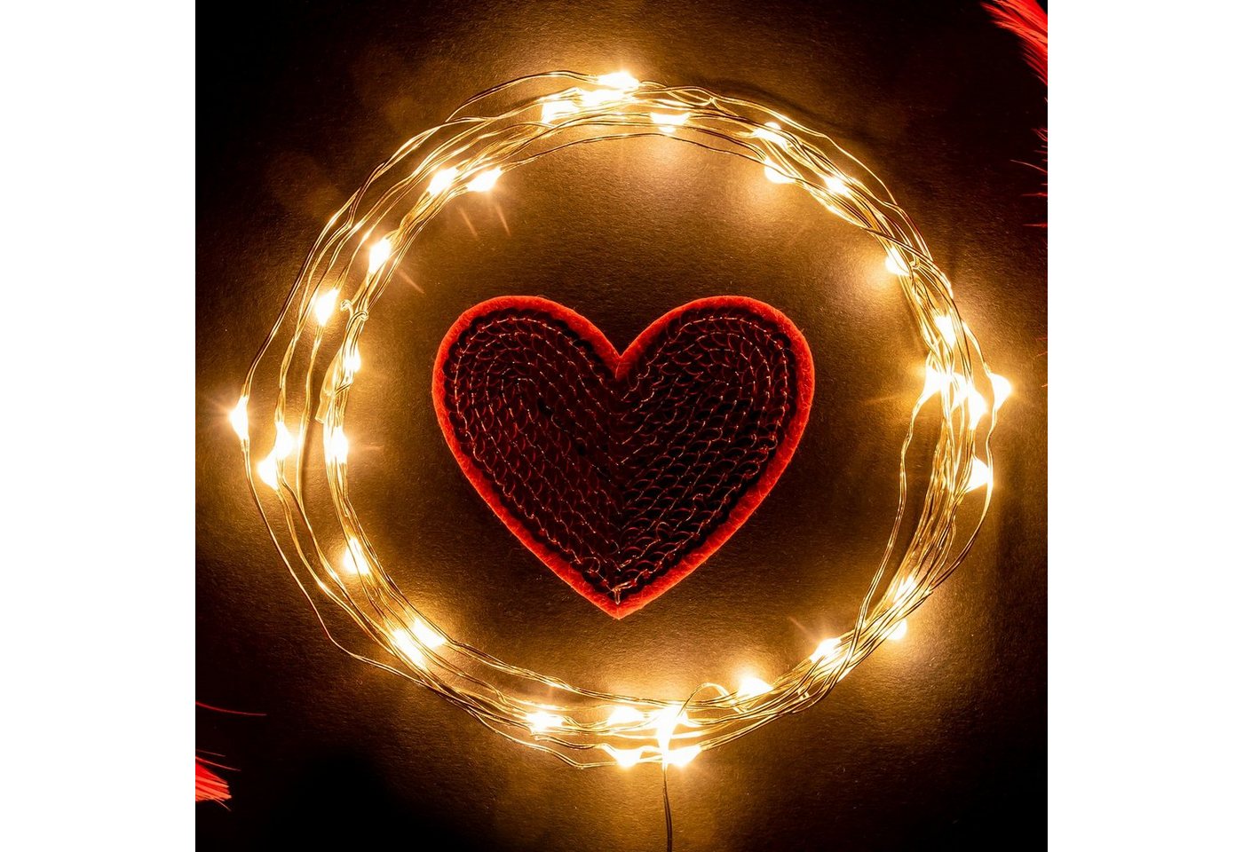 Salcar LED-Lichterkette 10m LED Lichterkette Outdoor Indoor USB Kupferdraht Weihnachtsdeko Bild 3