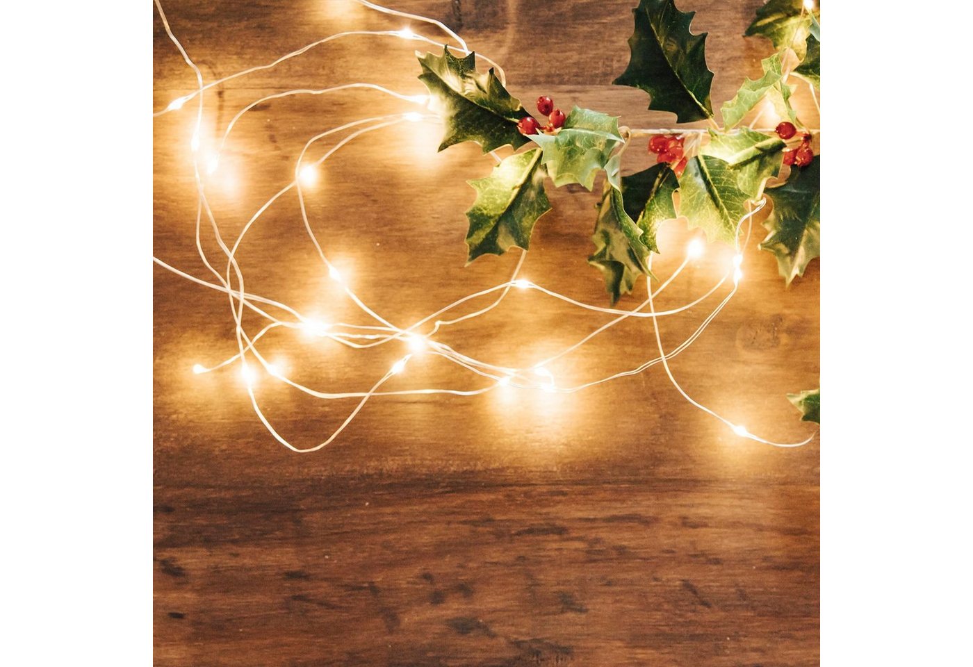 Salcar LED-Lichterkette 10m LED Lichterkette Outdoor Indoor USB Kupferdraht Weihnachtsdeko Bild 5
