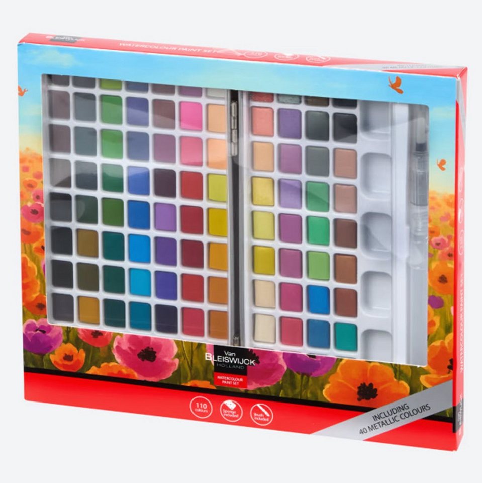Spectrum Wasserfarbe Wasserfarben-Set Watercolour Paint Set 110 Farben
