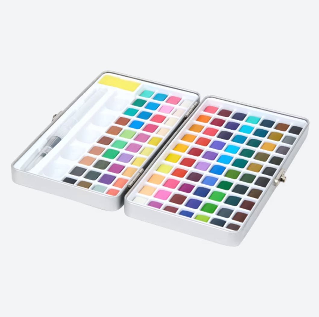 Spectrum Wasserfarbe Wasserfarben-Set Watercolour Paint Set 110 Farben Bild 2