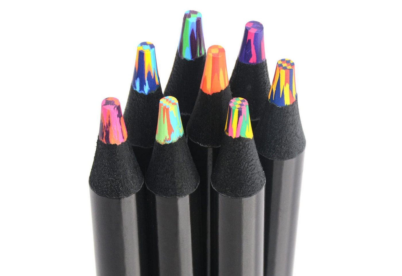 Coonoor Buntstift Buntstift Regenbogenstift, Einschulung Mädchen, Bastelset Kinder, (8-tlg), Buntstifte Stifte Kinder für Zeichnen Bild 3