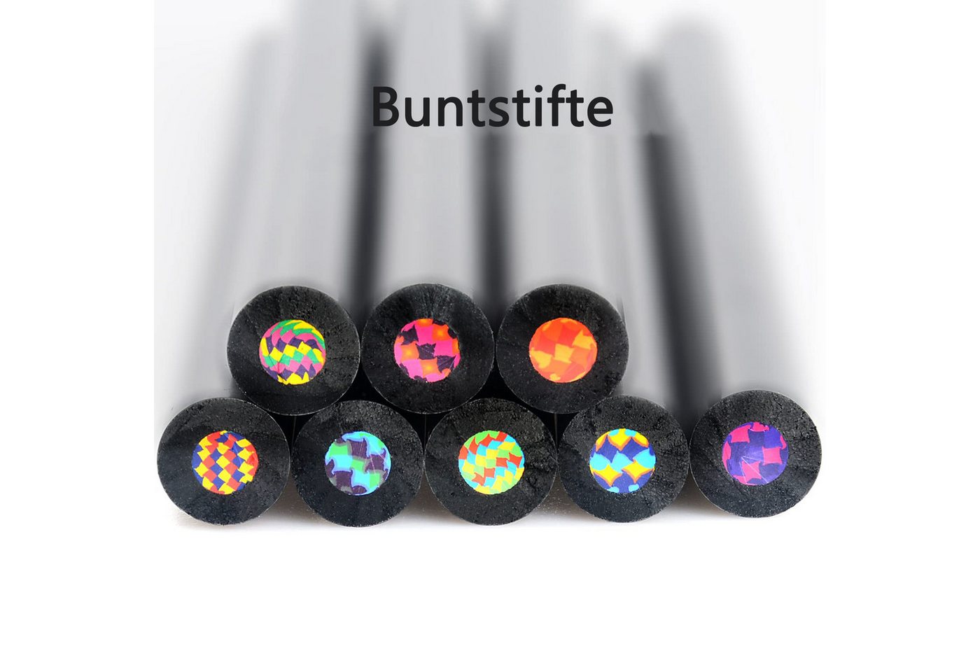 Coonoor Buntstift Buntstift Regenbogenstift, Einschulung Mädchen, Bastelset Kinder, (8-tlg), Buntstifte Stifte Kinder für Zeichnen Bild 5