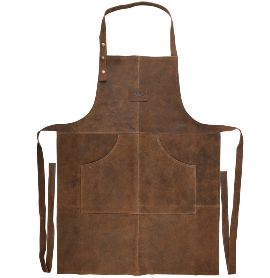 degawo Grillschürze Büffel Leder BBQ Grill Schürze Koch Männer Taschen Meister Geschenk Bild 2