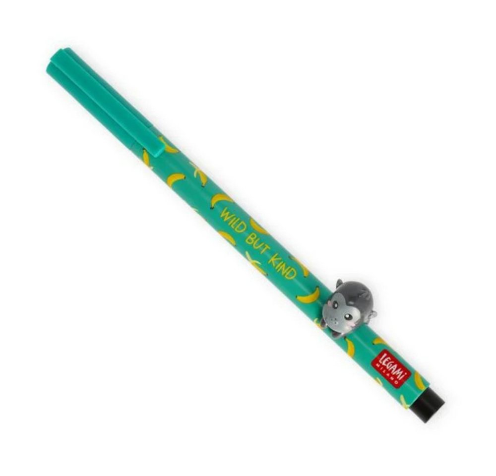 Legami Marker Legami Lovely Friends Gelstift Gorilla – 0,5 mm Schwarz