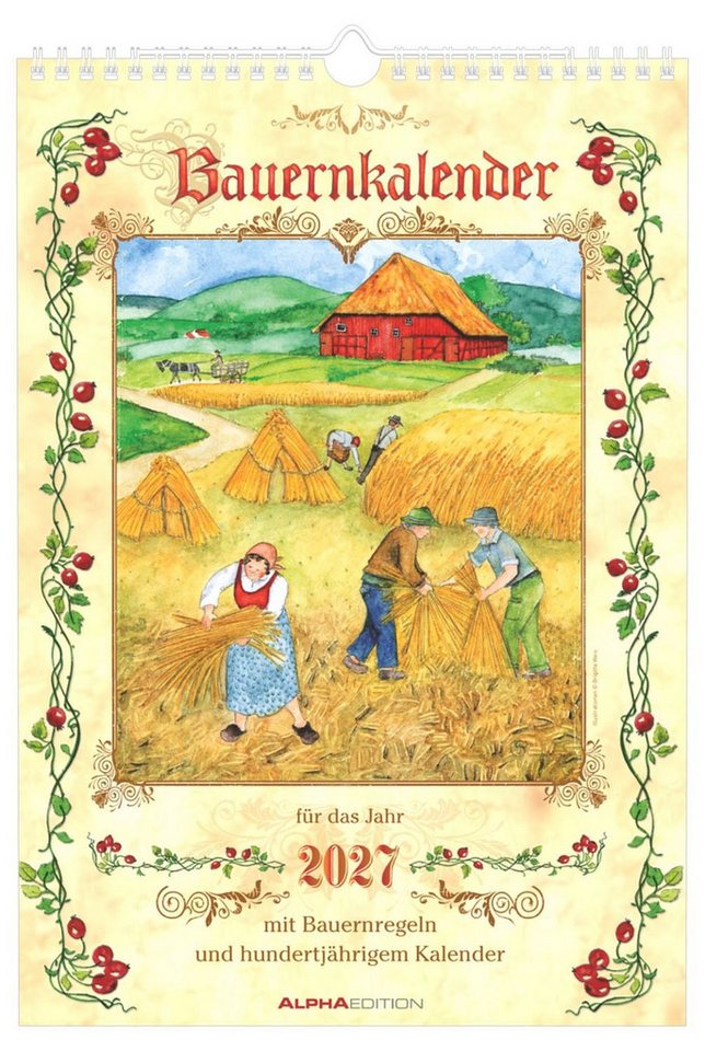 NEUMANN Wandkalender Bauernkalender 2027