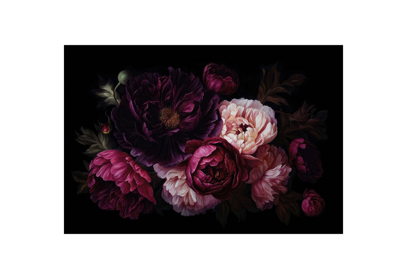 K&L Wall Art Vliestapete XXL Fototapete Natur Blumentapete große Naturtapete, floral, bedruckt, matt Bild 2