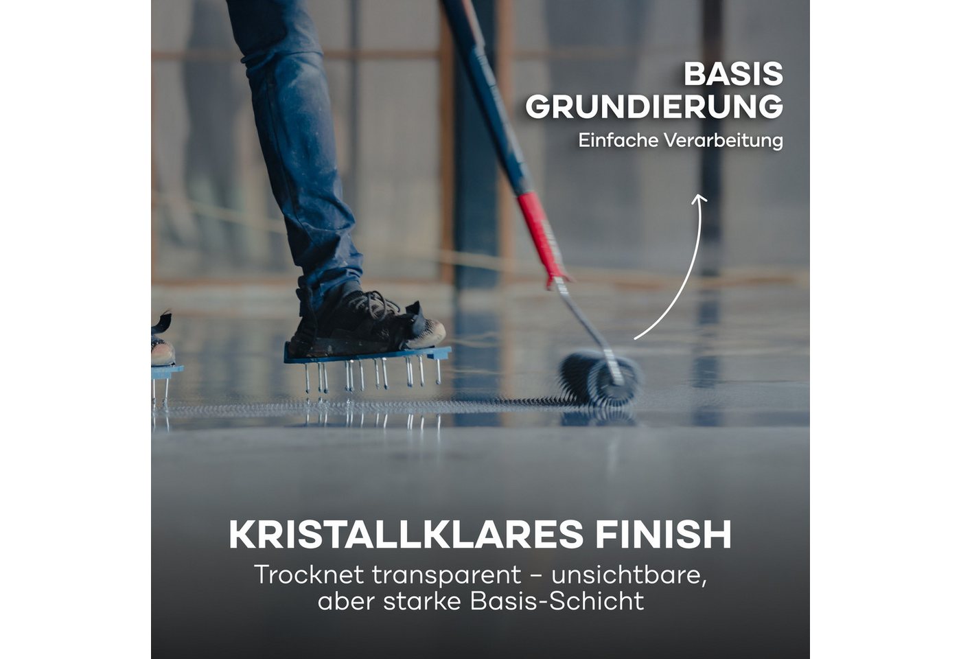 plid Haftgrund 2K Epoxy-Haftvermittler – 750 ml Grundierung für Beton & Garage, Hohe Haftfestigkeit Bild 4