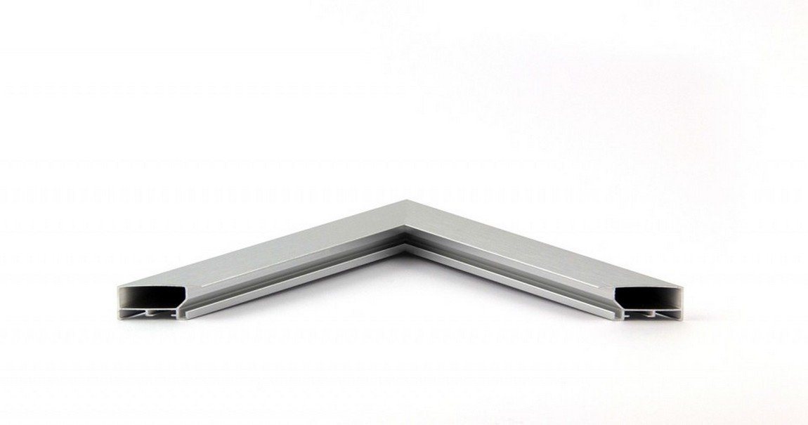 myposterframe Einzelrahmen Bilderrahmen Aluminium Triton, (1 Stück), 80x100 cm, Silber, Aluminium