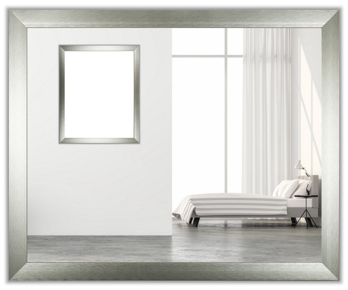 myposterframe Einzelrahmen Bilderrahmen Aluminium Triton, (1 Stück), 80x100 cm, Silber, Aluminium Bild 5