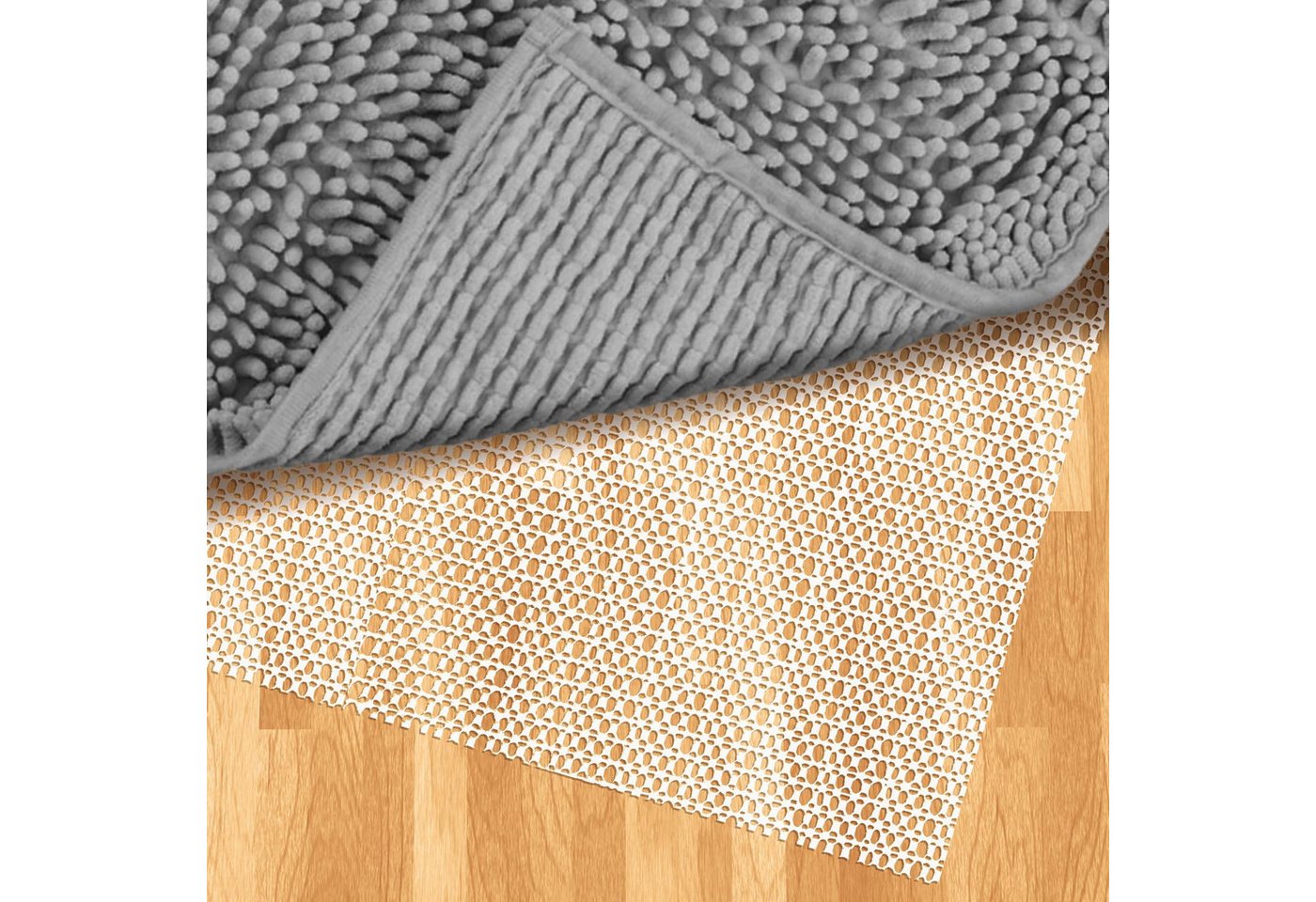 Coonoor Antirutsch Teppichunterlage (individuell zuschneidbar, 1-St), rutschfest Anti-Rutsch-Matte, (1-St), Teppich Wölkchen Teppich-Unterlage Bild 2