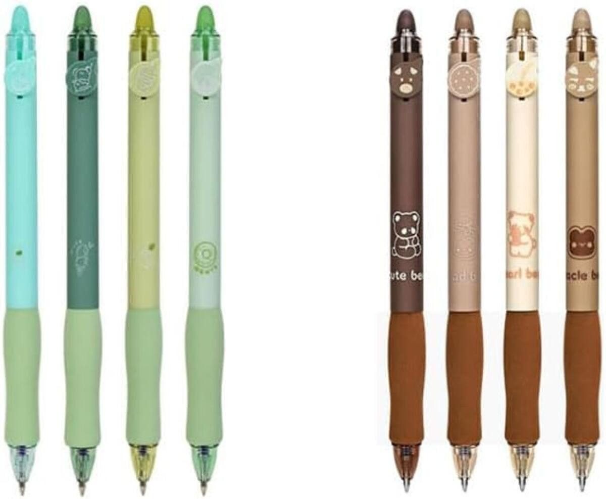 FELIXLEO Kugelschreiber Radierbarer Kugelschreiber Set 0.5mm Erasable Pen für Schule, (16-tlg)