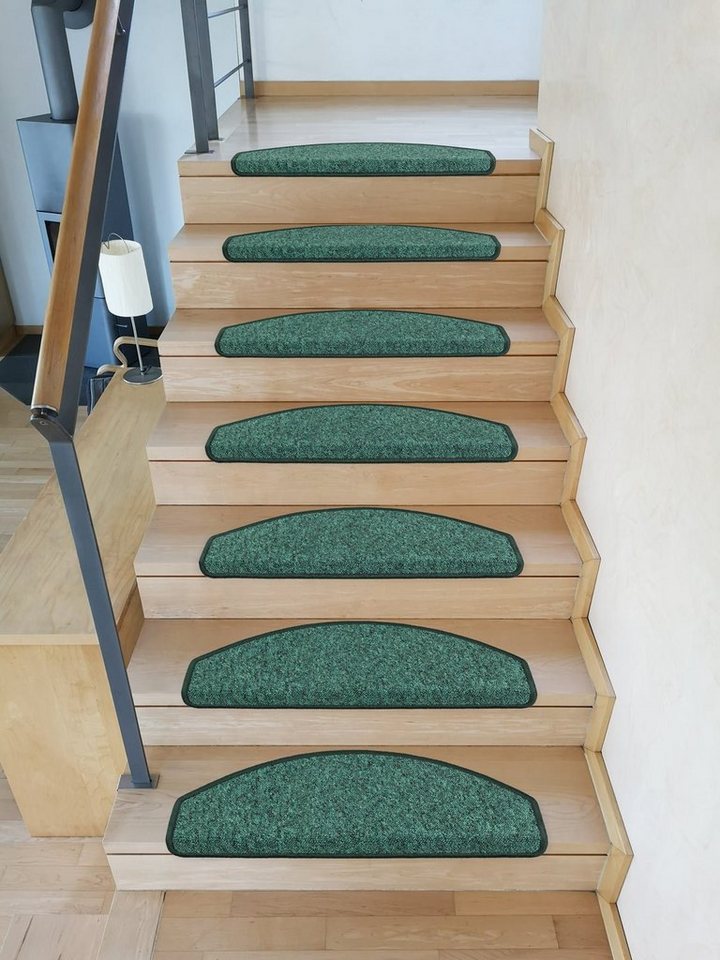 Metzker® Stufenmatte Stufenmatten Rambo New Halbrund Einzeln und SparSet´s, halbrund, Höhe: 5 mm, 16 Stück im Set - Grün Bild 4