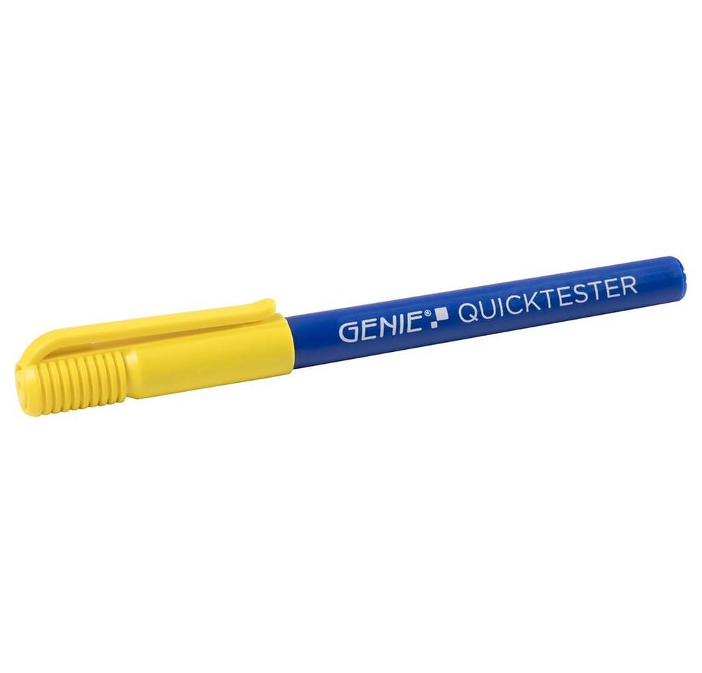 GENIE Geldscheinprüfstift Quicktester Banknotenprüfer, 5 Stück, Chemische Analyse, vier Währungen, optische Anzeige, Spezialtinte Bild 5