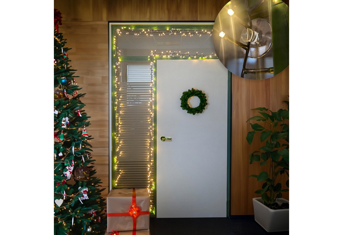 com-four Saugnapfträger Saugnapf für Lichterketten und Dekoration - Fensterbefestigung, (40-tlg), für Weihnachten, Ostern, Herbst, Silvester Bild 4
