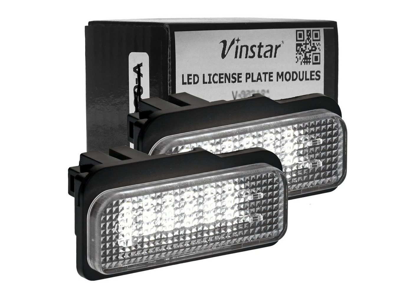 Vinstar KFZ-Ersatzleuchte LED Kennzeichenbeleuchtung E-geprüft für Mercedes Benz, Mercedes Benz W211 W203 W212 W219 R171 SLK Bild 2
