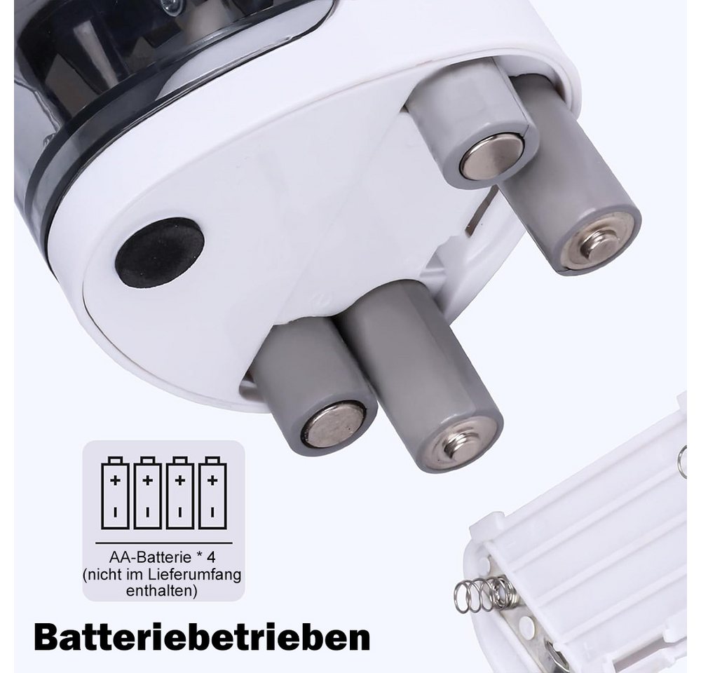 AFKSMILE Anspitzer Elektrischer Bleistiftspitzer, Doppelloch-Batteriespitzer, Anspitzer, Für 6-12mm No.2/Buntstifte, für Schule/Klassenzimmer/Büro/Haus Bild 5