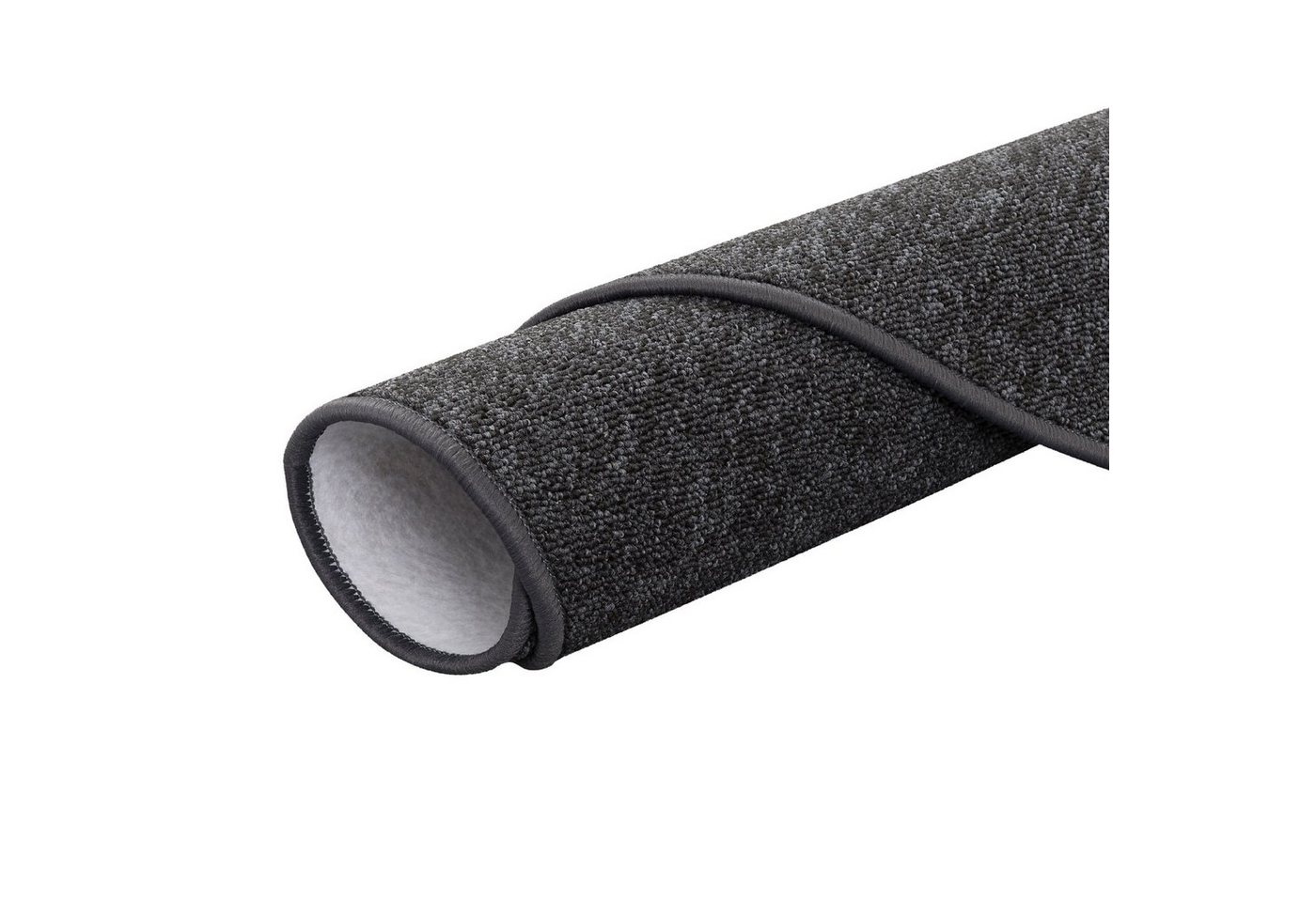 Snapstyle Veloursteppich Feinschlingen Velour Teppich Strong Rund, Rund, Höhe: 5 mm Bild 3