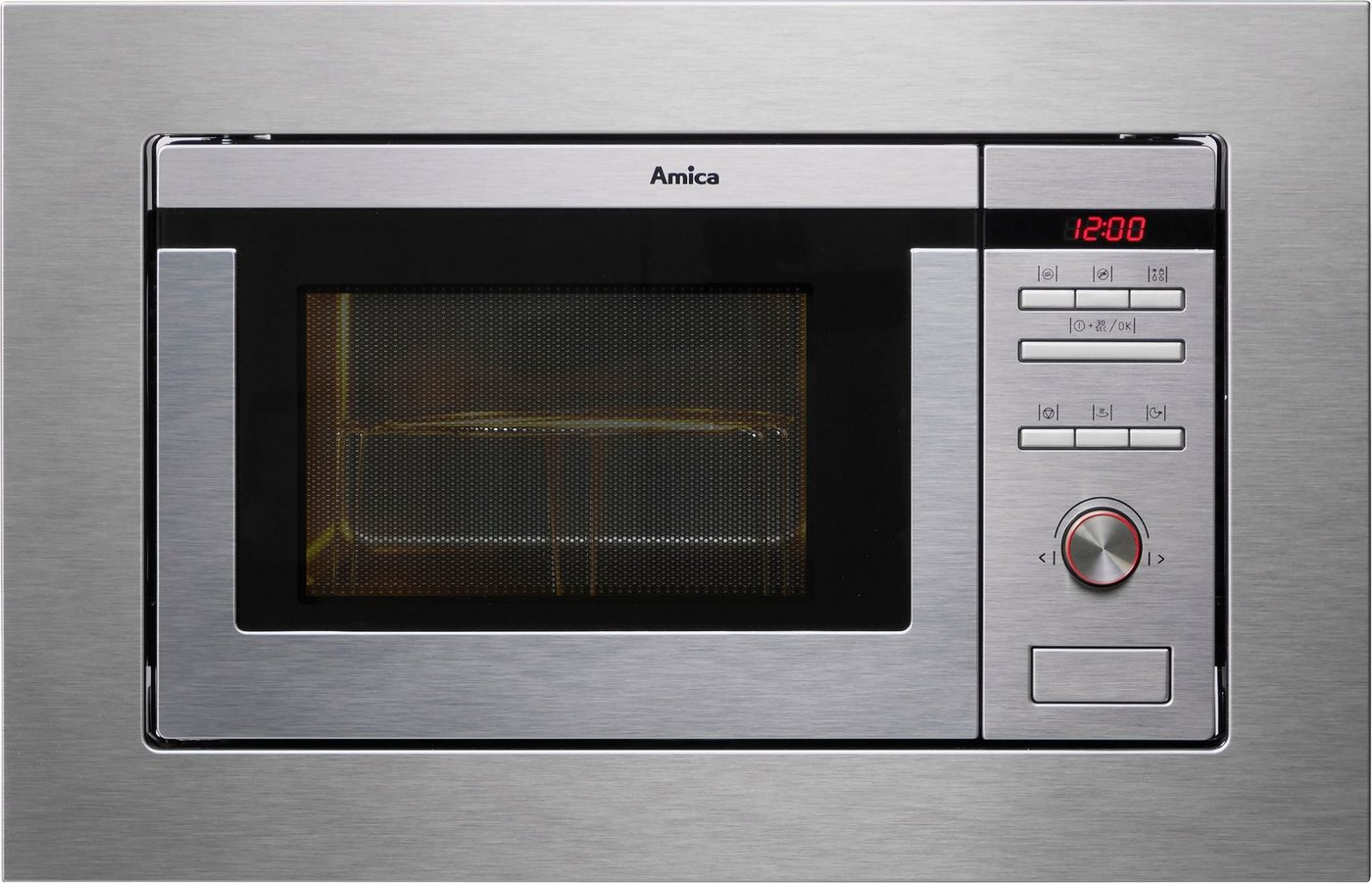 Amica Einbau-Mikrowelle EMW 13180 E, Grill, Mikrowelle, 20 l, Viel Komfort für schnelles und unkompliziertes Kochen im Alltag Bild 5