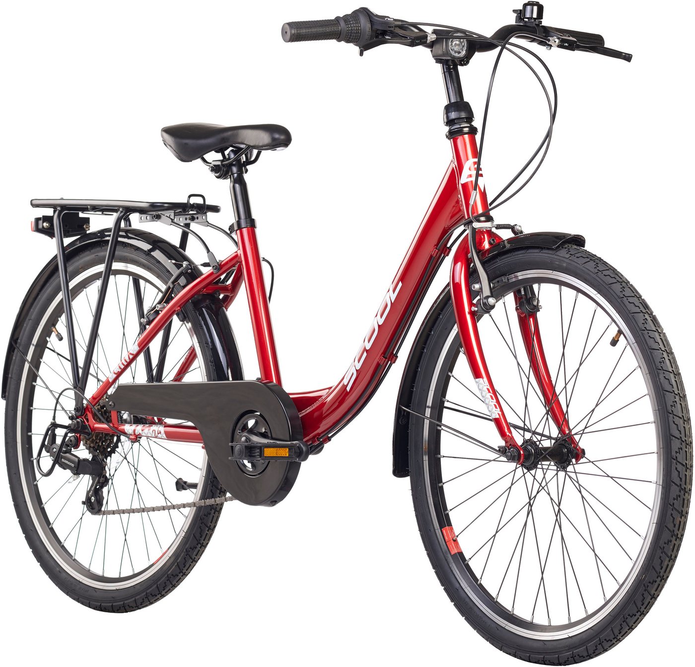 S’COOL Kinderfahrrad S'COOL chiX, 6 Gang Shimano, Kettenschaltung