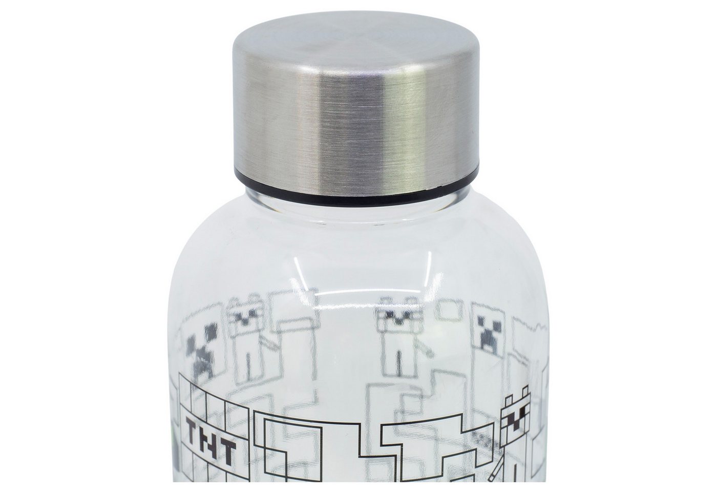 Minecraft Trinkflasche Minecraft Gamer Creeper Wasserflasche Trinkflasche Flasche XL 850 ml