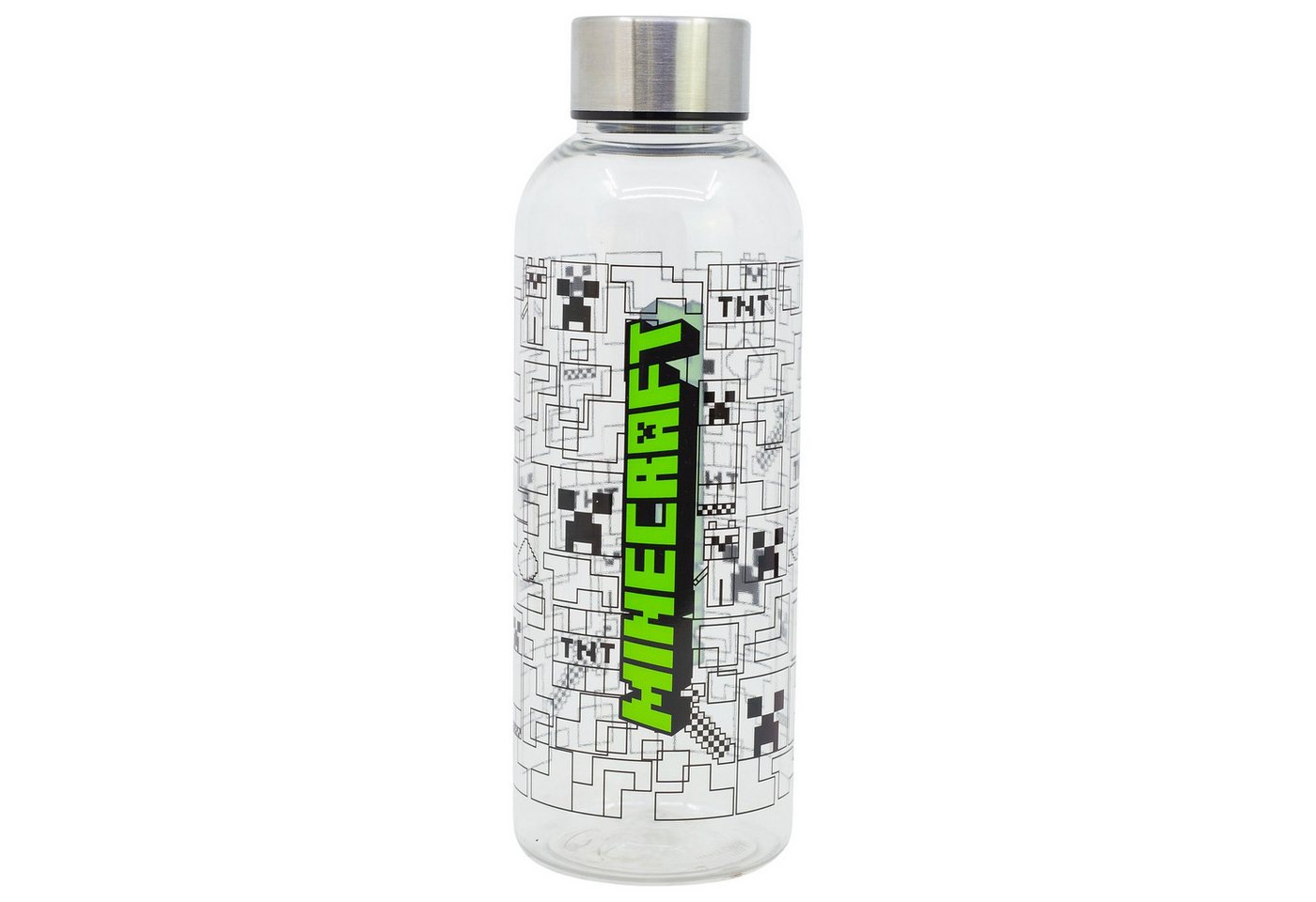 Minecraft Trinkflasche Minecraft Gamer Creeper Wasserflasche Trinkflasche Flasche XL 850 ml Bild 5