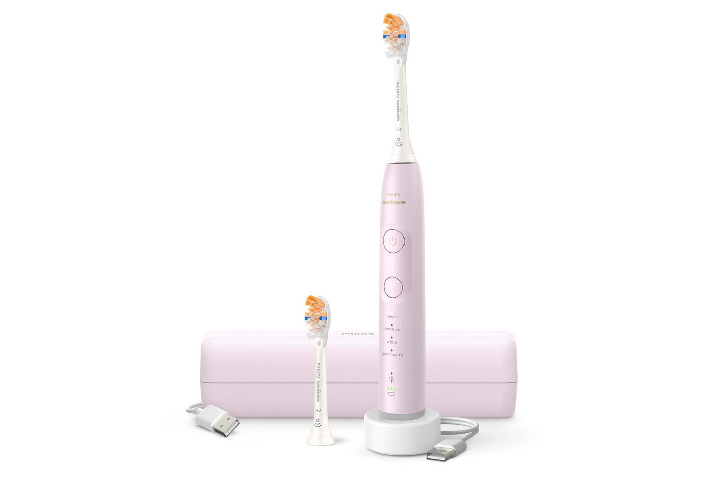 Philips Sonicare Elektrische Zahnbürste Series 7500, Aufsteckbürsten: 2 St., mit Drucksensor und 3 Intensitätsstufen, inkl. Reiseladeetui Bild 2