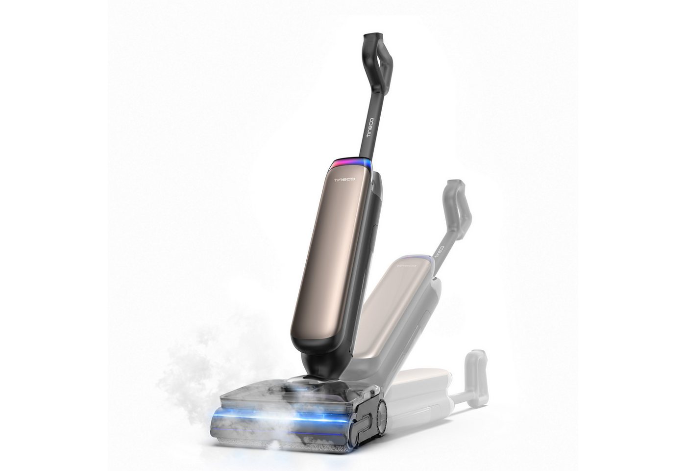 Tineco Nass-Trocken-Sauger FLOOR ONE S9 Artist Boost Steam Premium, 450 W, Schrubber-Modus mit 99°C Wasserdampf, 25.000 Pa Saugleistung Bild 2