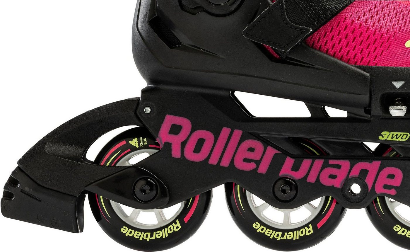 ROLLERBLADE Inlineskates ROLLERBLADE MICROBLADE Inline Skate pink/light green Bild 2