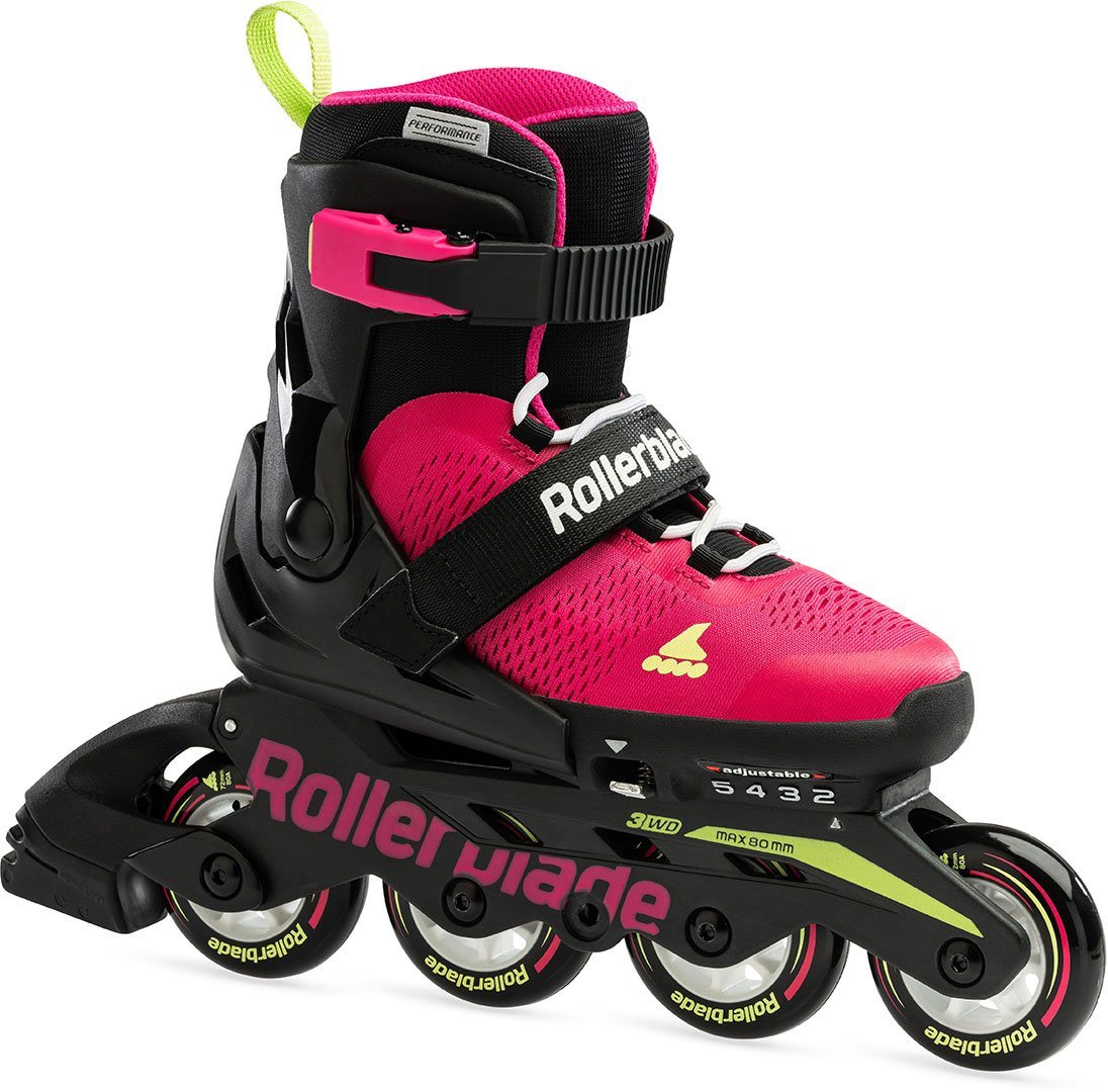 ROLLERBLADE Inlineskates ROLLERBLADE MICROBLADE Inline Skate pink/light green Bild 4