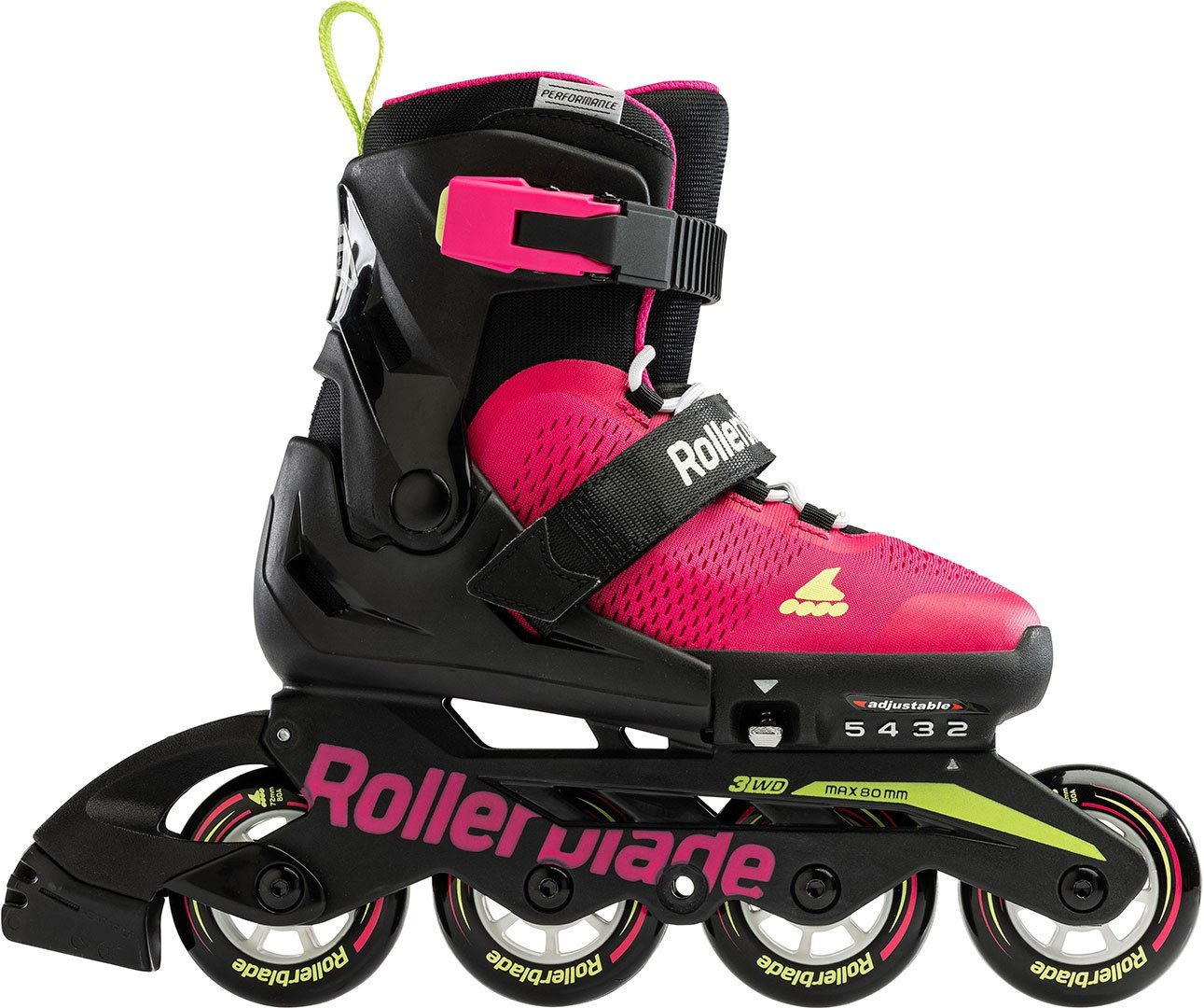 ROLLERBLADE Inlineskates ROLLERBLADE MICROBLADE Inline Skate pink/light green Bild 5