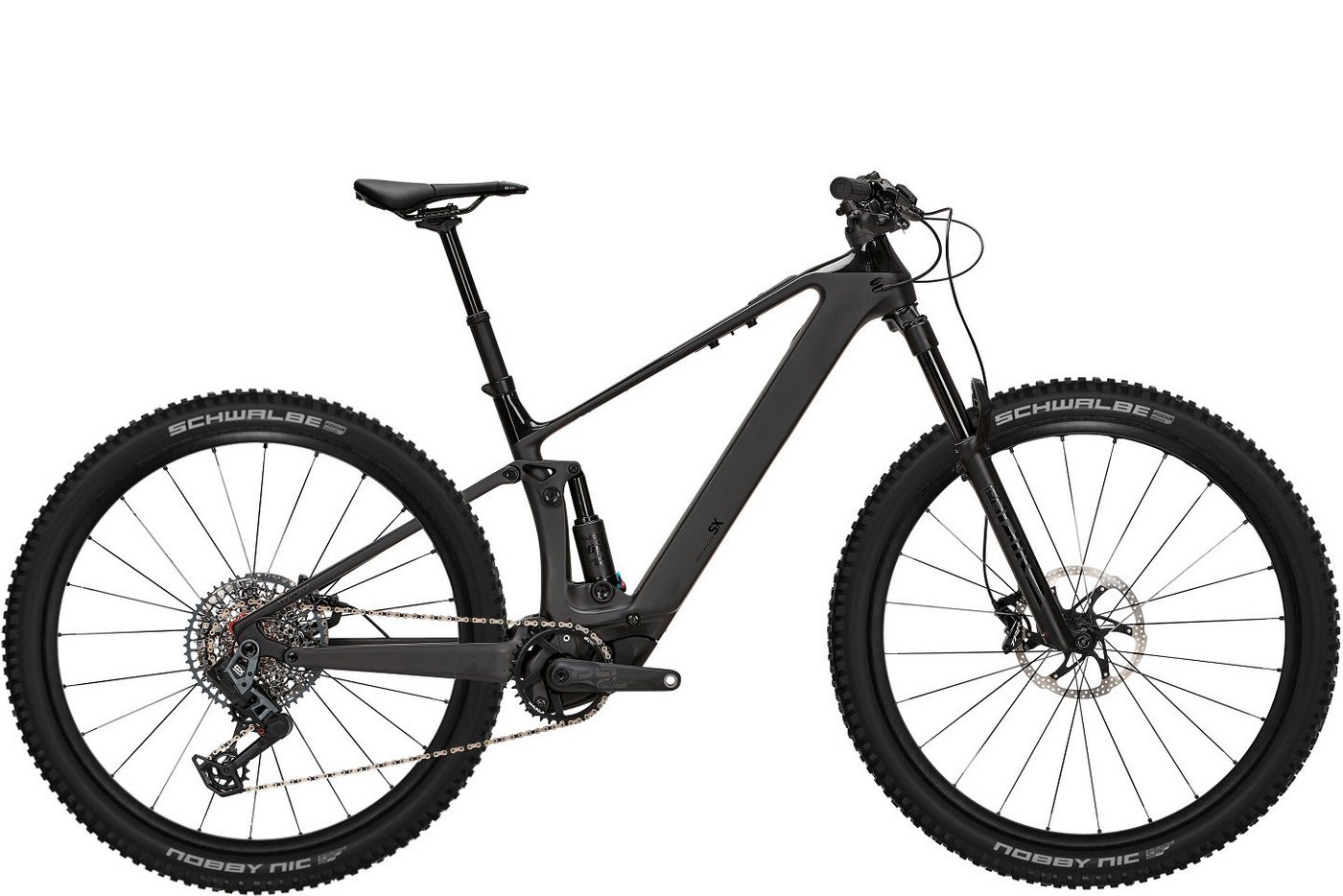 Bulls E-Bike Bulls Sonic AM-SX 2 400 Wh grau 2026, 12 Gang SRAM GX Eagle AXS Transmission, Kettenschaltung, Bosch Performance Line SX smart System