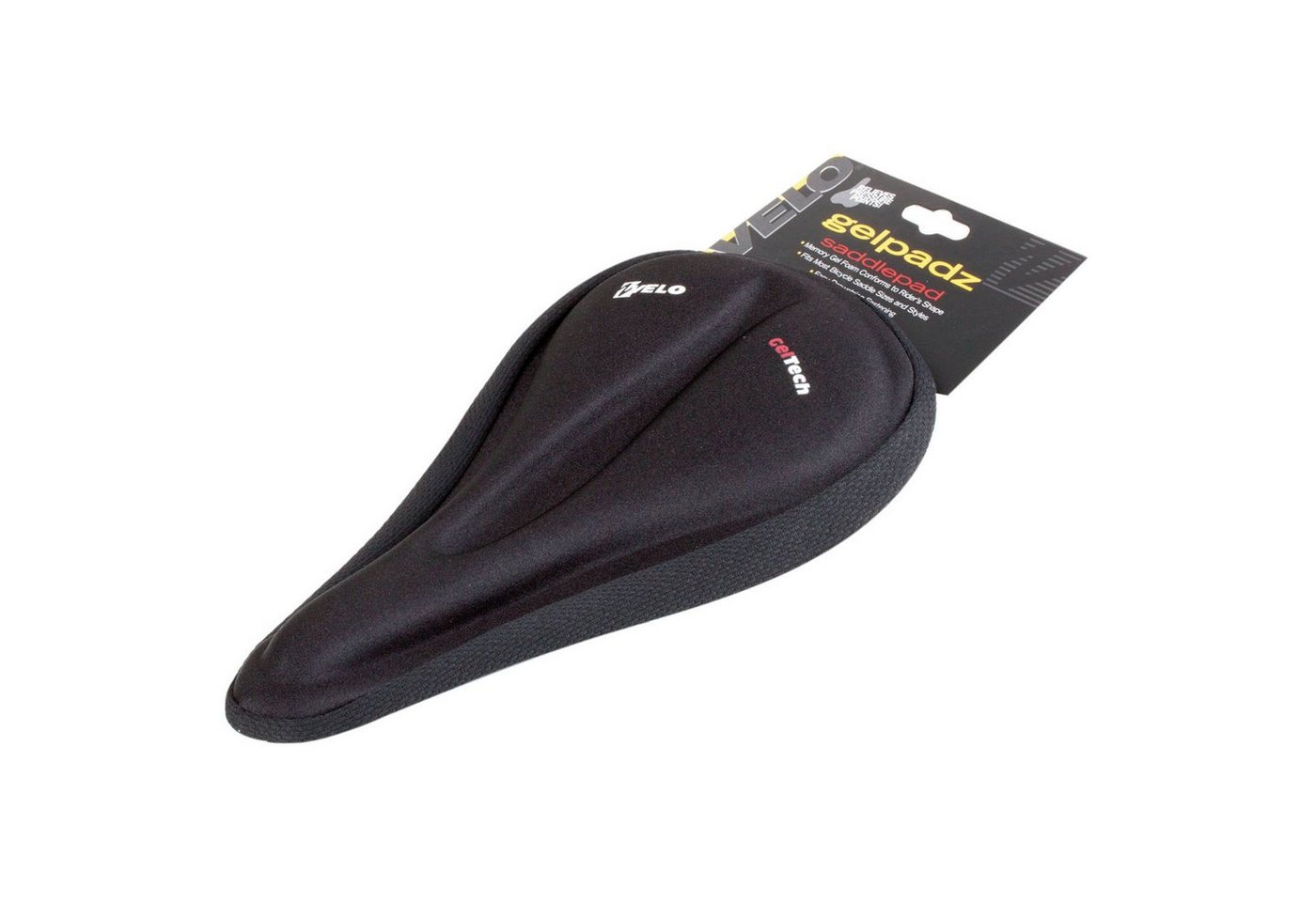 Velo Sattelbezug Anatomic (1 St), Fahrradsattelüberzug mit Gel Fahrrad Sattelbezug Sattelüberzug MTB Bild 2