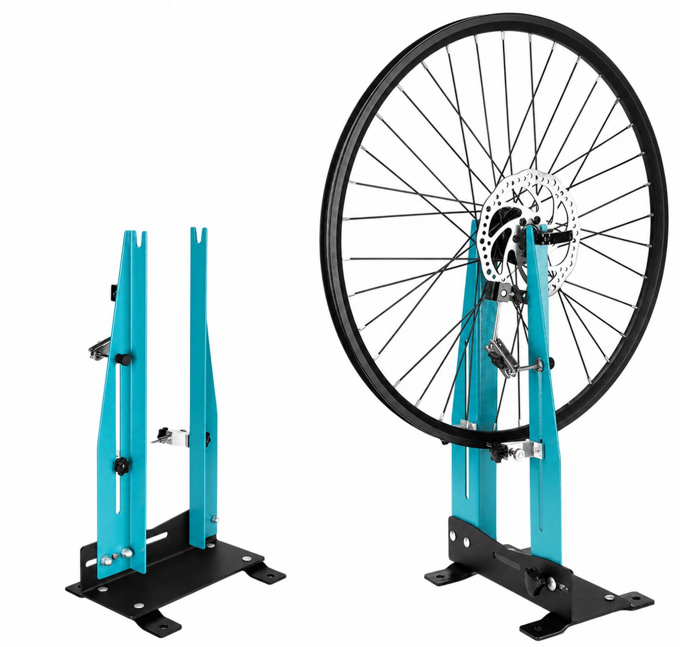 GARRYFIZH Rad-Zentrierständer Fahrradzentrierständer Halterung zur Reparatur von Fahrradfelgen, Fahrradradwartungsständer Bild 3