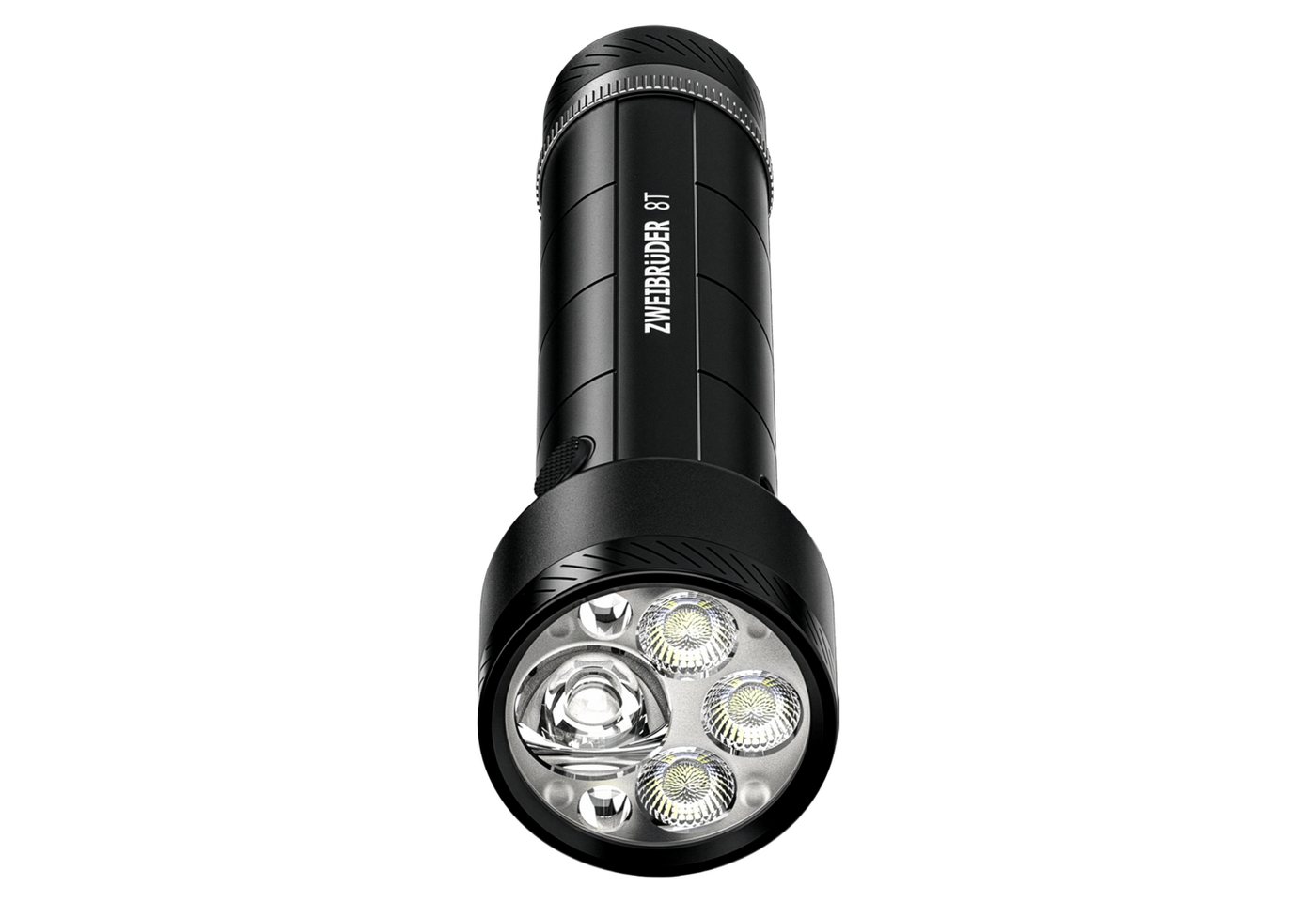 Zweibrüder LED Taschenlampe ZB8T, Focus-Function aufladbar / USB-C Ladesation Rotlicht Bild 4