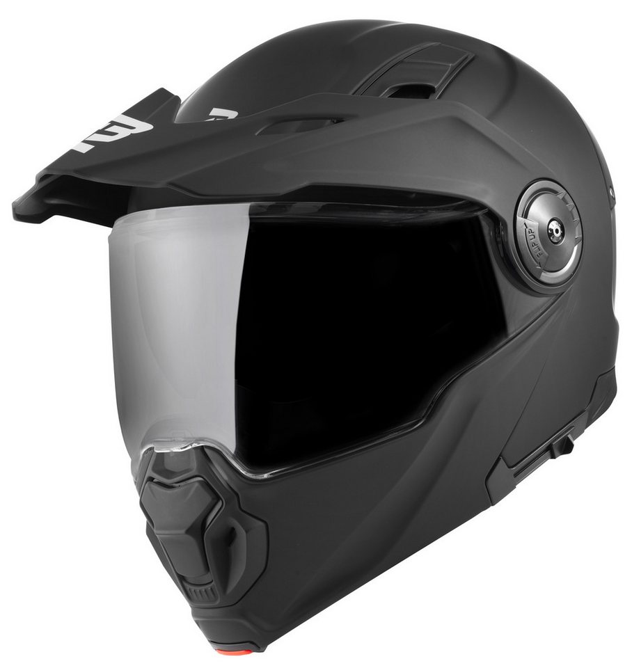 Bogotto Motocrosshelm FG-102 Fiberglass Enduro Klapphelm, Vorbereitet Für Kommunikationssystem,geeignet Brillenträger,vorbe Bild 3