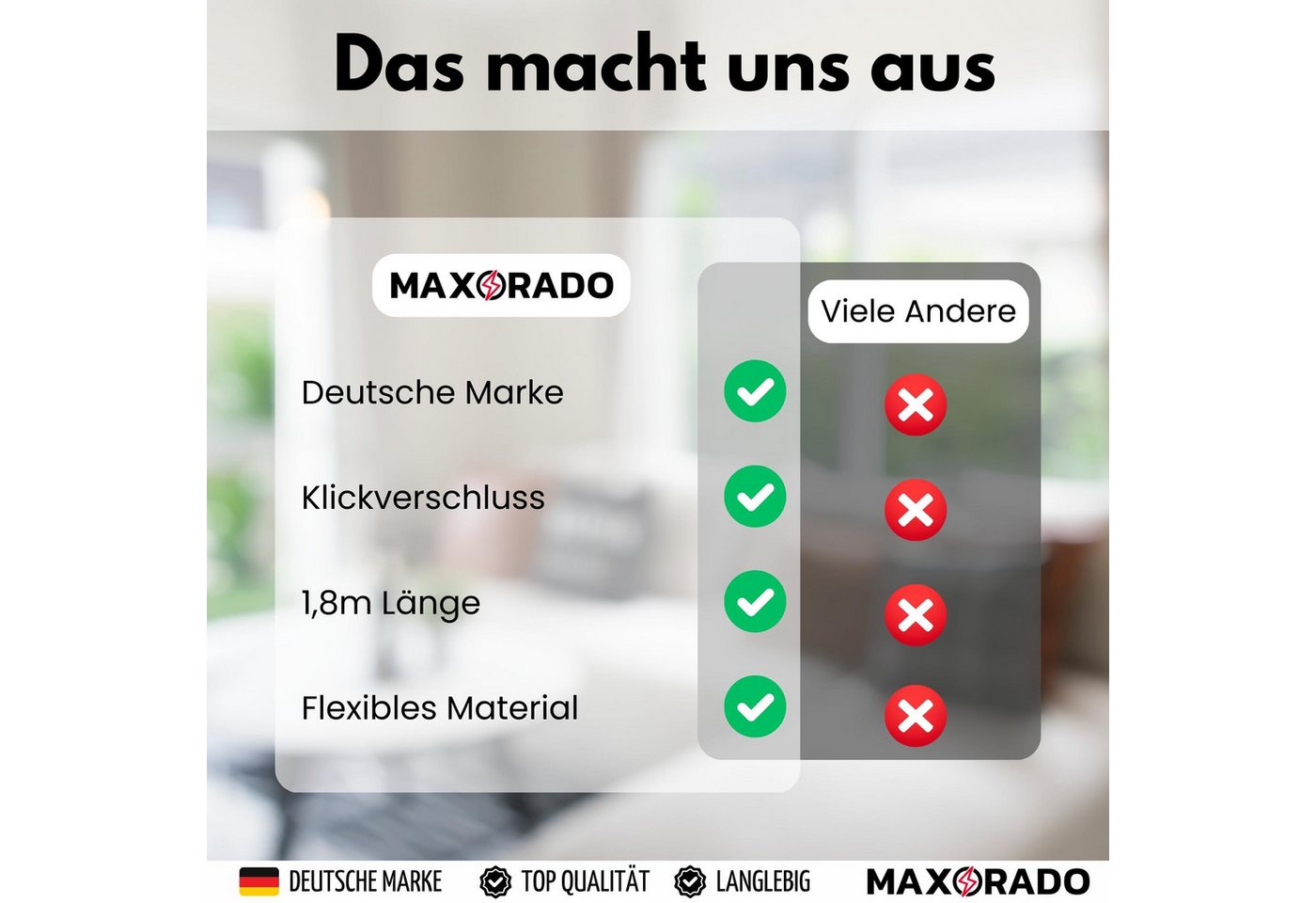 Maxorado Staubsaugerschlauch Staubsaugerschlauch für Miele S8 S8000 C3 Complete Compact S8330 S8340, Zubehör für S8390 83790 EcoLine Cat&Dog PowerLine Silence, Staubsauger Schlauch Ersatzteil Zubehör