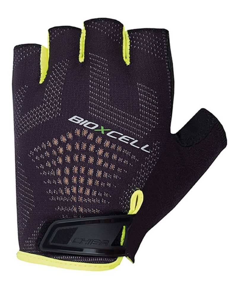 Chiba Fahrradhandschuhe BioXCell Super Fly schwarz/neongelb - 1 Paar