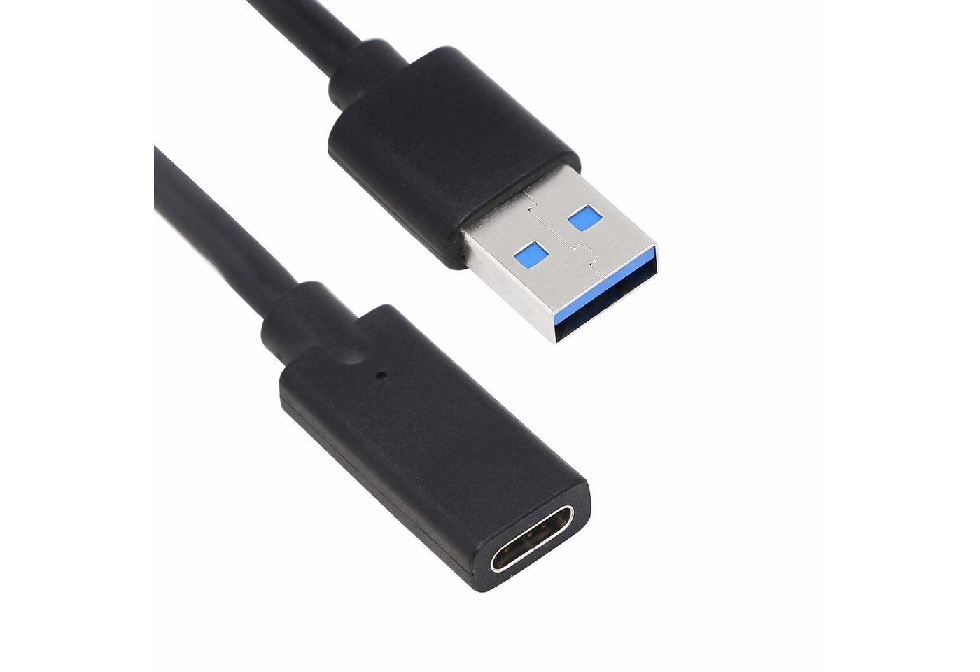 Bolwins P36 USB-C auf USB-A 3.0 Adapterkabel 100 cm – Laden & Datenübertragung USB-Kabel, USB-A 3.0 Stecker, USB-C Buchse (100 cm), USB-C auf USB-A Adapter, schnelle Datenübertragung bis 5 Gbit/s Bild 2
