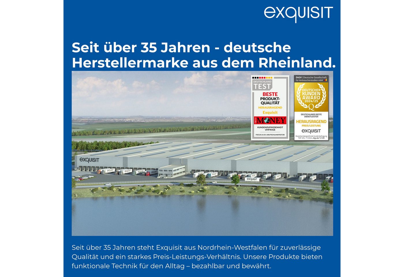 exquisit vollintegrierbarer Geschirrspüler EGSP56312-E-030E, 12 Maßgedecke, 6 Programme, Startzeitvorwahl, 12 Maßgedecke Bild 3
