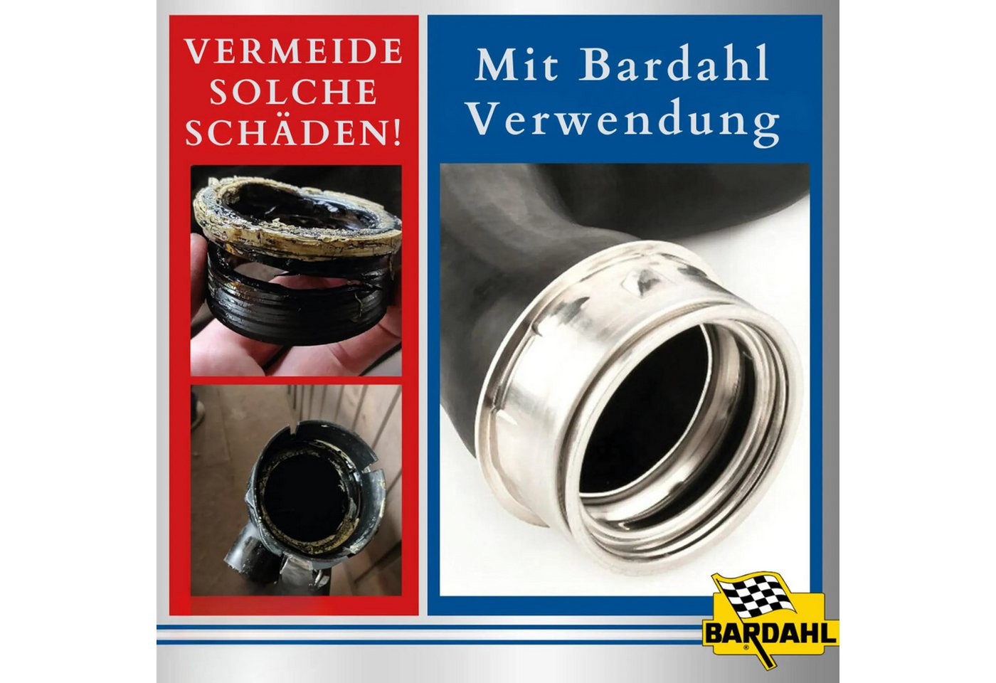 Bardahl Diesel-Additiv Bardahl Diesel Motorenreiniger 5 in 1, Systemreiniger DPF - 500 ml, (1-St., 500 ml) Reinigt das Kraftstoffsystem, AGR-Ventil, Dieselpartikelfilter