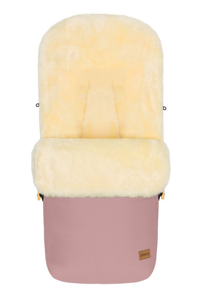Fillikid Fußsack Winterfußsack Bernina Lammfell Exklusiv, warmer Winterfußsack mit echtem Merino-Lammfell wasserabweisend und Bild 5