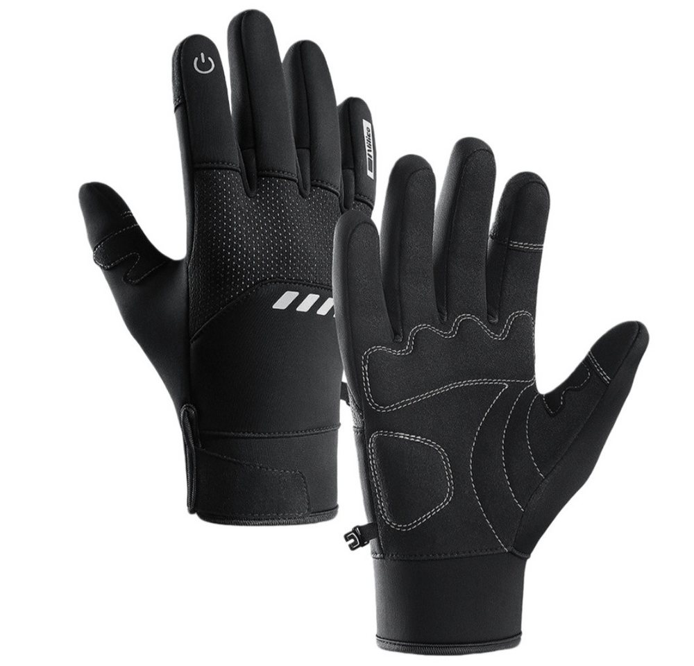 Coonoor Multisporthandschuhe Fahrradhandschuhe Winter Warme Thermo Touchscreen Handschuhe (Winddicht, Wasserabweisend für Damen und Herren) für Radsport, Mountainbike und Rennrad Bild 4