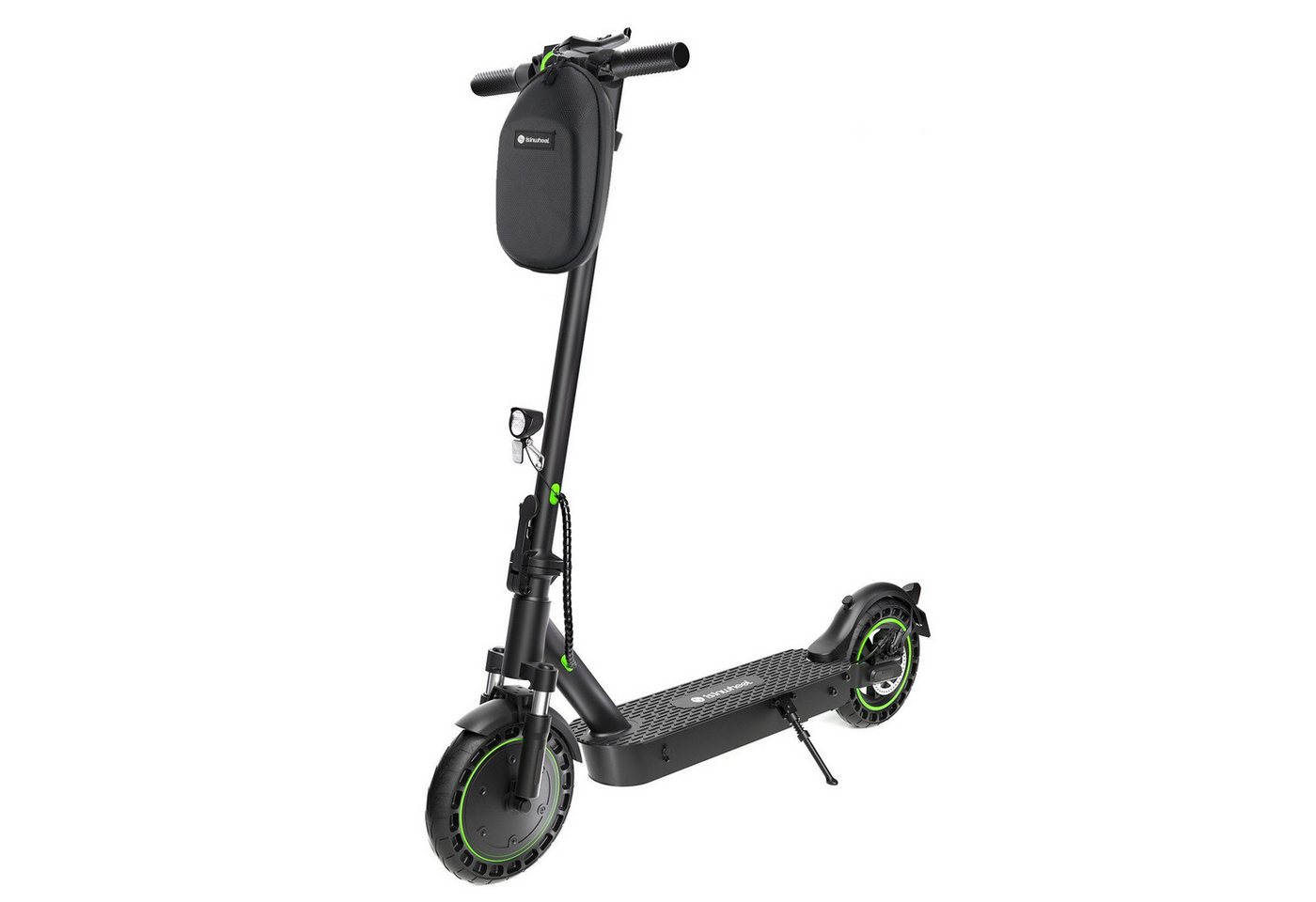 iSinwheel E-Scooter 10 Zoll Elektroscooter 500W Vollreifen mit Straßenzulassung, 500,00 W, 20,00 km/h, Ladegerät/Tasche/Installationswerkzeug/APP