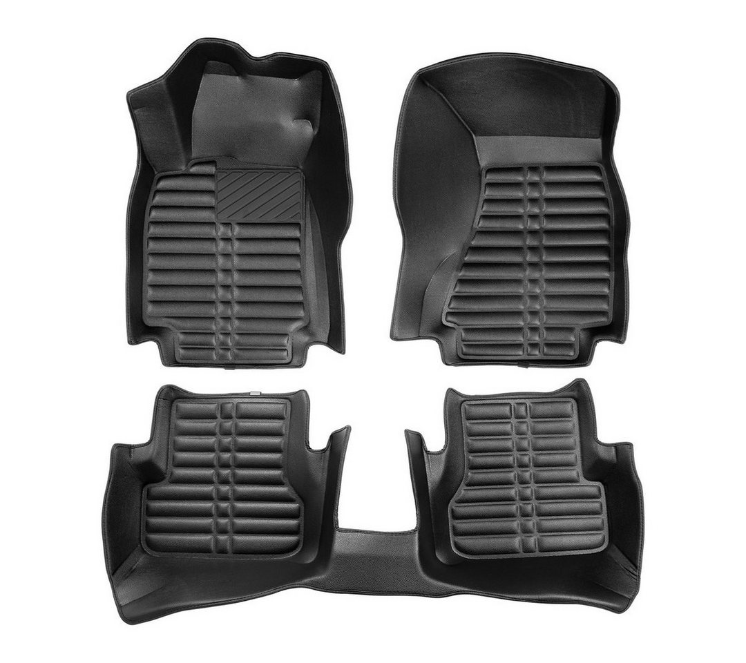 fussmattenprofi.com Auto-Fußmatte 5D Premium Auto Fussmatten für Audi A6 (C7) 2011-2018 (1 St), für Audi Audi A6 Bild 5